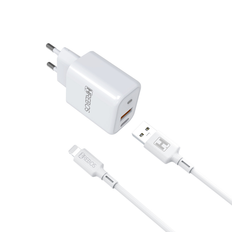 Kit Carregador Turbo com Cabo Lightning