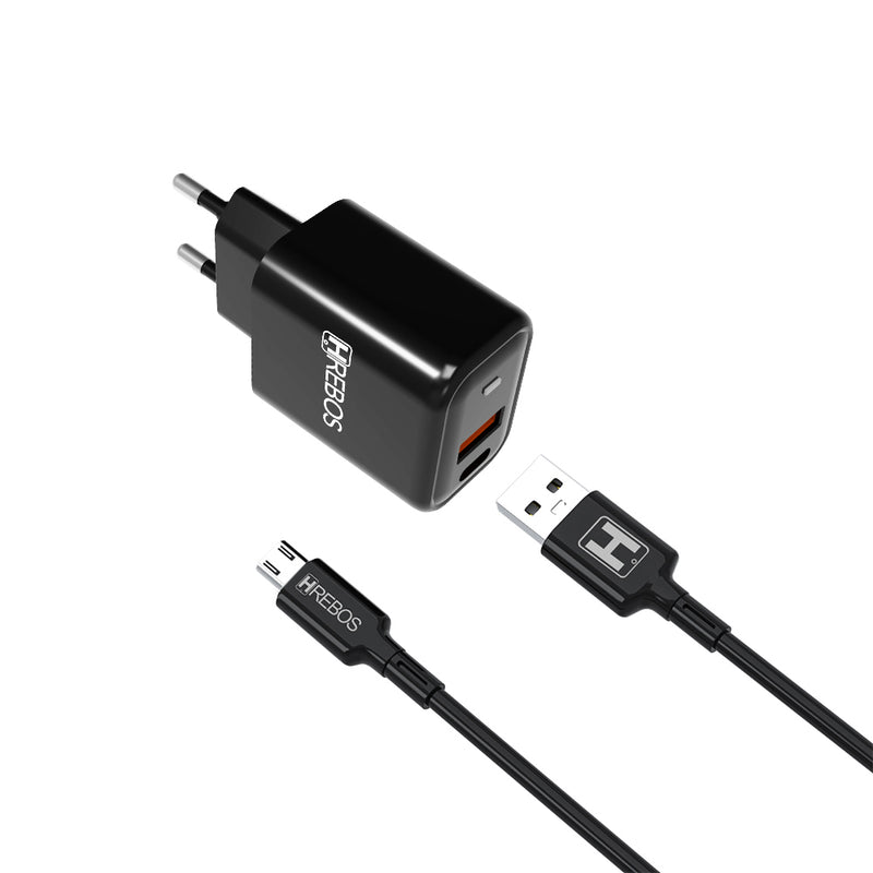 Kit Carregador Turbo Cabo USB V8