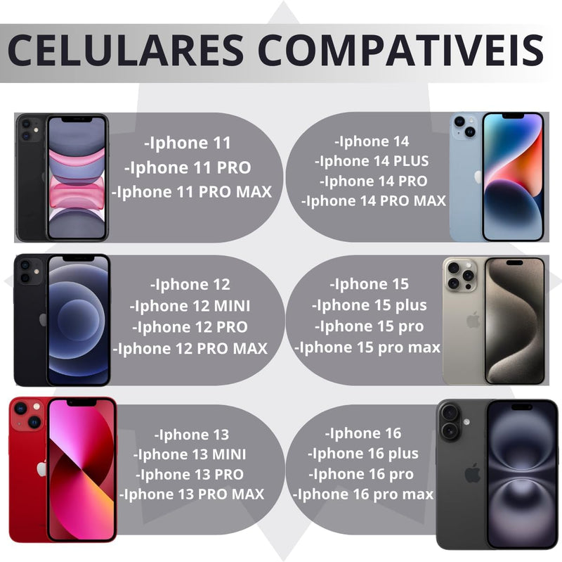 Power Bank Magnético Indução 5000mah