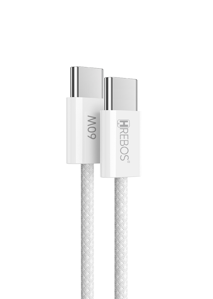 Cabo Hrebos  – Type-C para Type-C (60W, 1,5 Metro)