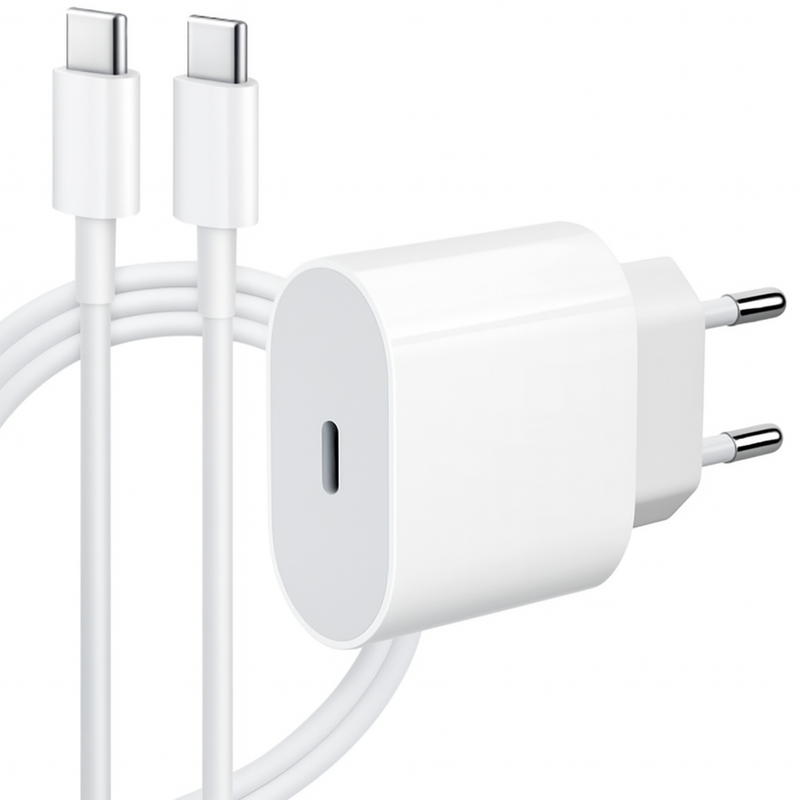Kit Carregador e Cabo para iPhone