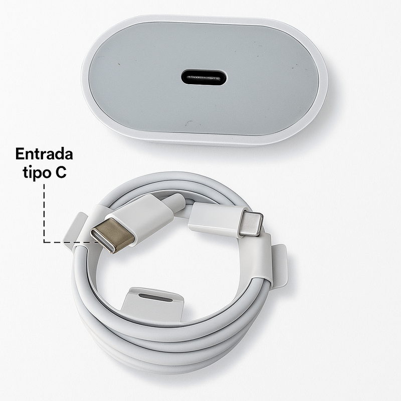Kit Carregador e Cabo para iPhone