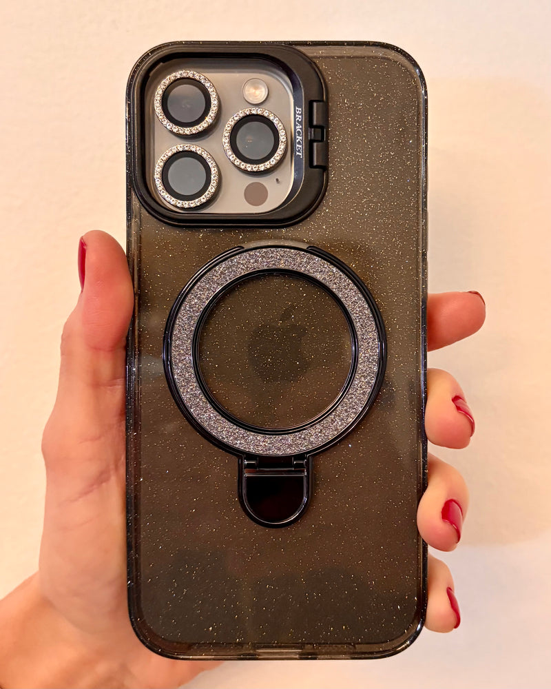 Capa Luxo com Suporte e Protetor de Câmera