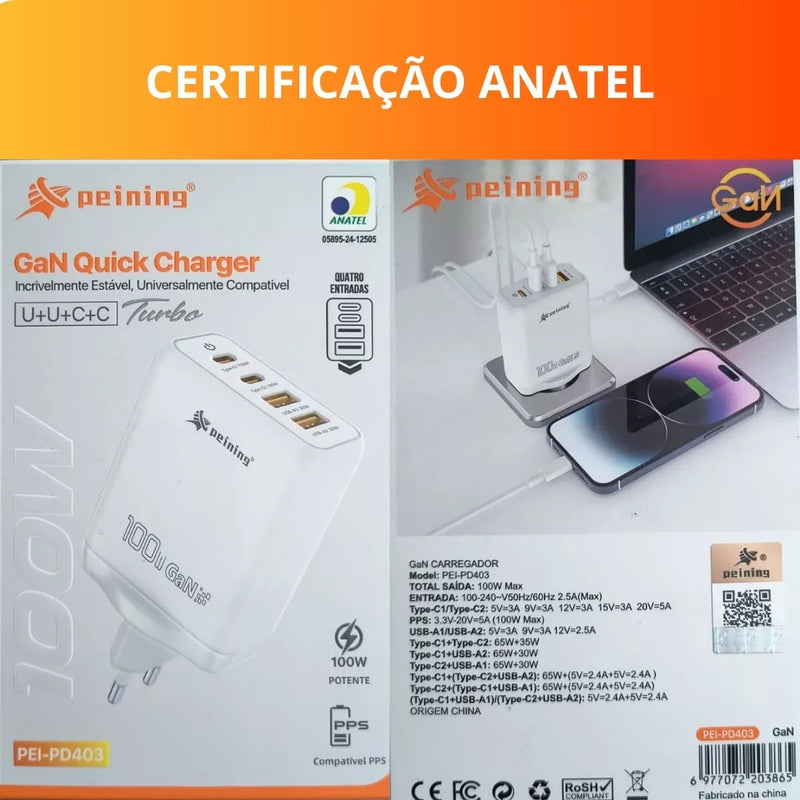 CARREGADOR 100W