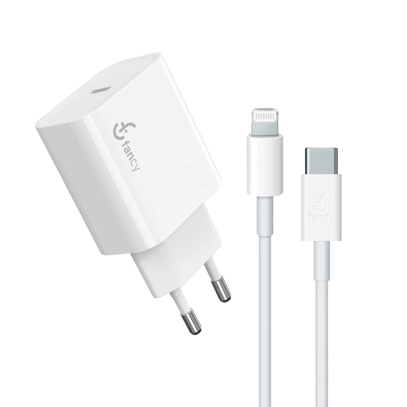 Kit Carregador Rápido com Cabo Lightning