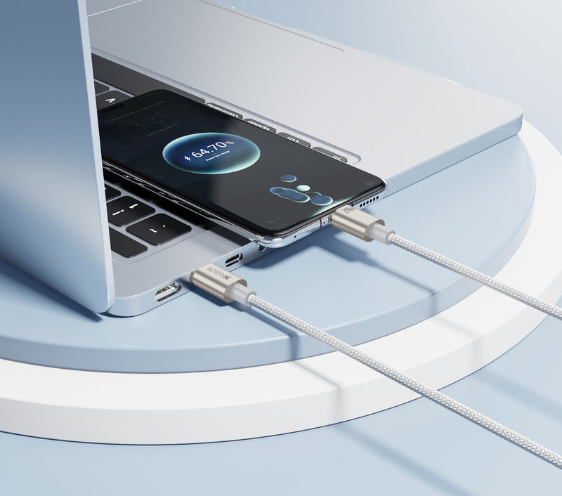 Cabo Hrebos Ultra Cable CB-380C – Dual Type-C (240W, 1 Metro)