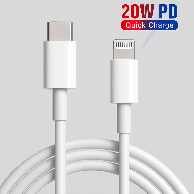 Cabo Carregador Rápido USB-C LIGHTNING