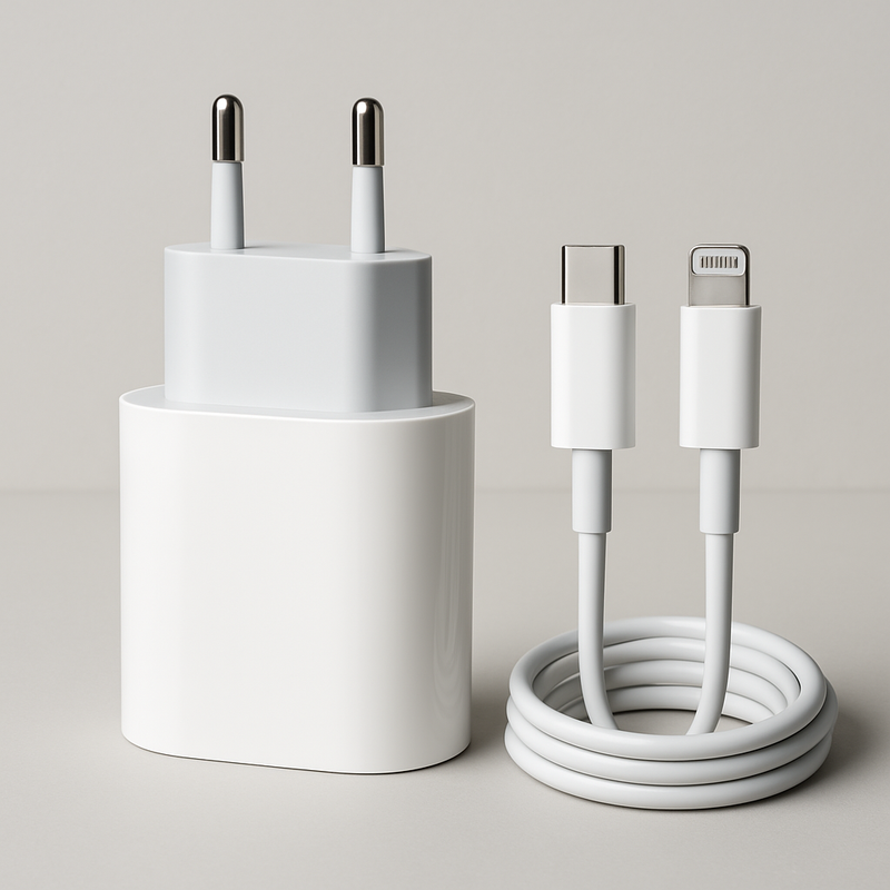 Kit Carregador e Cabo para iPhone