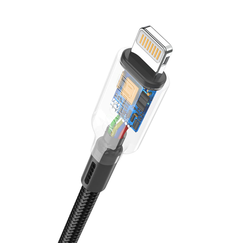 Cabo Hrebos 3 em 1 – USB para Type-C, Lightning e Micro USB (V8)
