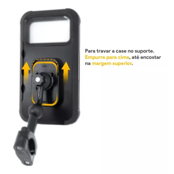 Suporte Impermeável Universal 360° para Moto/Bicicleta - Imagem 2