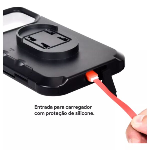 Suporte Impermeável Universal 360° para Moto/Bicicleta - Imagem 3