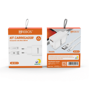 Kit Carregador Turbo Cabo USB V8