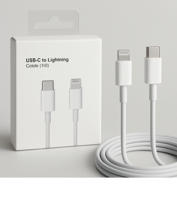 Cabo Carregador Rápido USB-C LIGHTNING