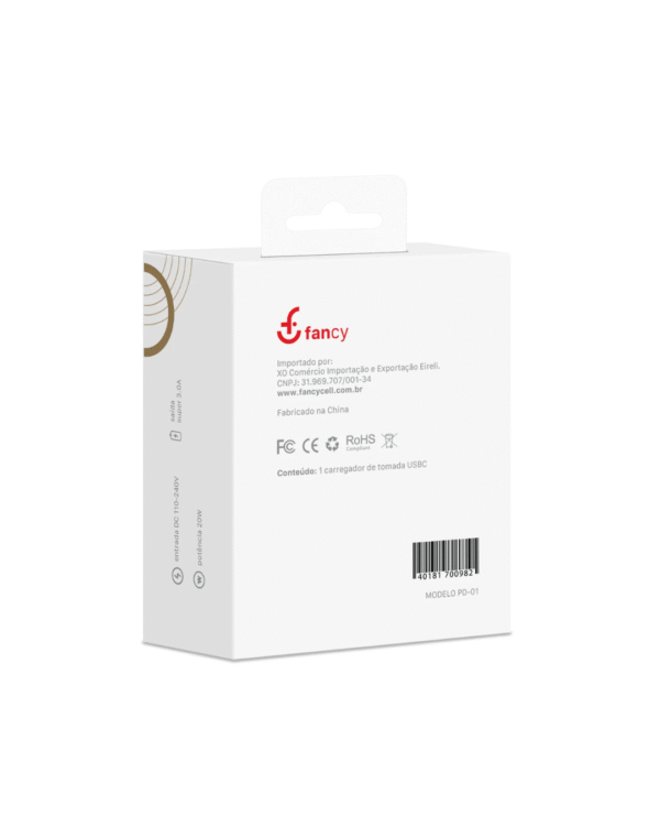 Carregador Turbo USB-C 20W - Imagem 2