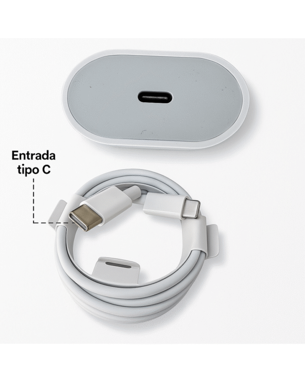 Kit Carregador e Cabo para iPhone - Imagem 2