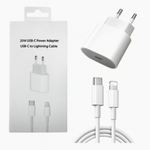 Kit Carregador e Cabo para iPhone